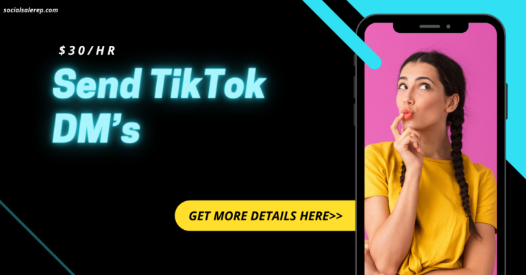 Send TikTok DM's