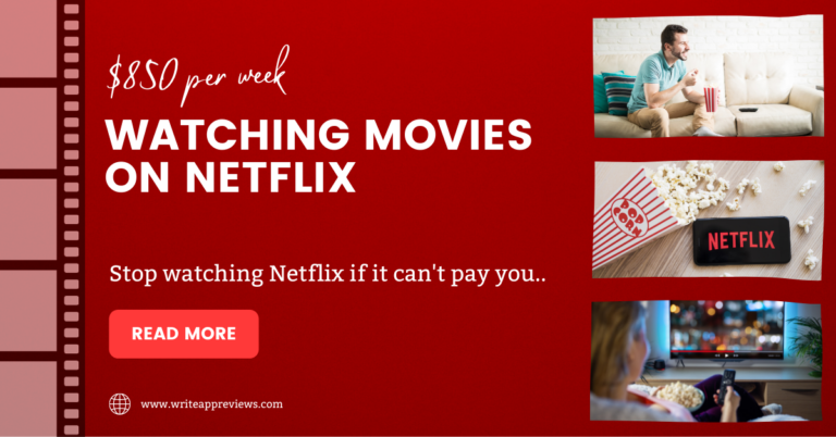 Make Money Watching Netflix